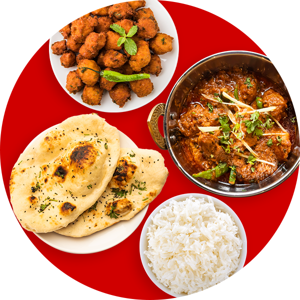 The Dine Indian Restaurant Broxburn Gold Munchy Box